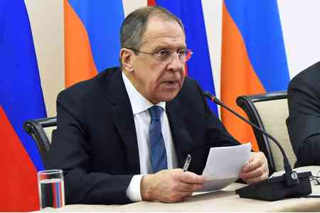 Lavrov: CSTO Foreign Ministers discussed Armenia`s request on the  situation in Syunik region